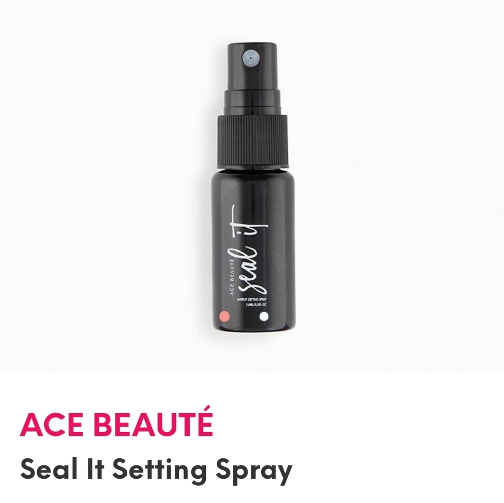 NEW ACE BEAUTE seal it setting spray